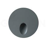 Lalu R empotrable de pared Ø650 mm.Negro tex,