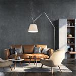 Tolomeo Mega Terra lámpara de pie pergamino Artemide