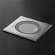 Adu C Empotrable De Piso Acero Inox.