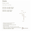 Cavia aplique de pared basculante brazo corto