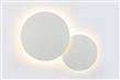 Eclipse aplique de pared aluminio (2 medidas)