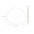 Eclipse Stone aplique de pared Fieltro (2 medidas)
