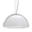 Semi lámpara colgante 60 cm.acrílico blanco