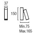 Hall aplique de pared Grok