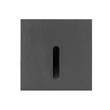 Lalu C empotrable de pared 650 mm.Negro text.