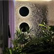 Eclipse aplique de pared aluminio (2 medidas)