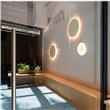 Eclipse aplique de pared aluminio (2 medidas)