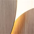 Eclipse aplique de pared madera (2 medidas)