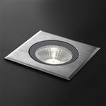 Adu C Empotrable De Piso Acero Inox.