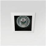 Multispot empotrable de techo 1 luz