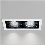 Space empotrable de techo 2 luces