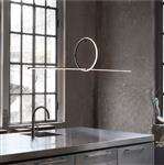 Arrangements Line conjunto 2 colgantes negro Flos