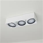 Box plafón de techo 3 luces