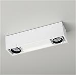 Compact plafón de techo 2 luces PAR16