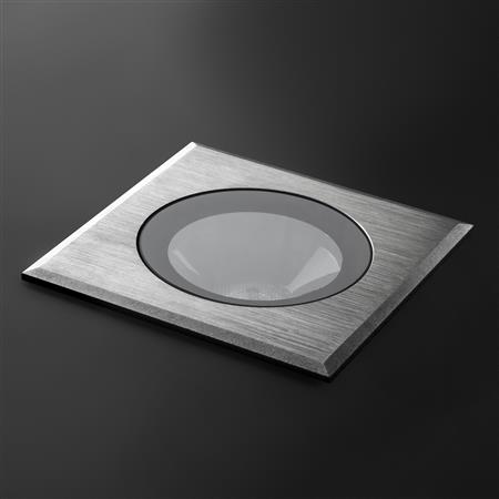 Adu C Empotrable De Piso Acero Inox.