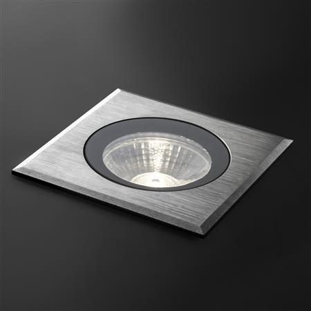 Adu C Empotrable De Piso Acero Inox.