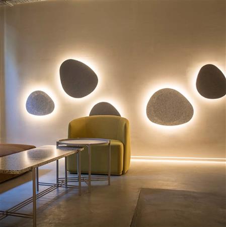 Eclipse Stone aplique de pared Fieltro (2 medidas)