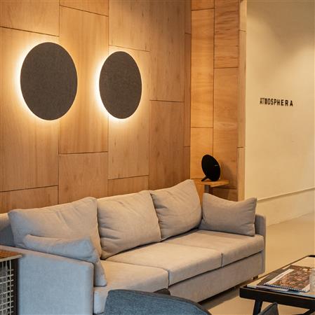 Eclipse aplique de pared fieltro (2 medidas)