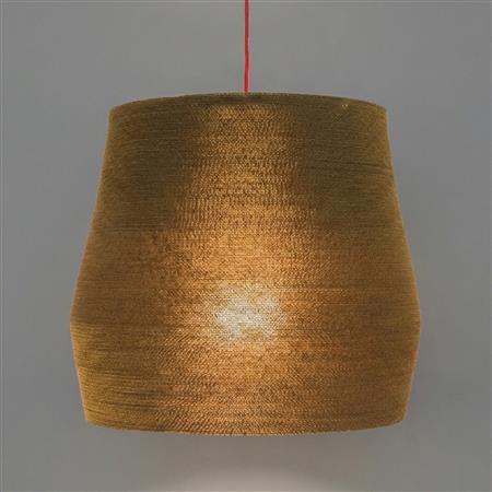 Cono Espejado Lampara Colgante Corrugado