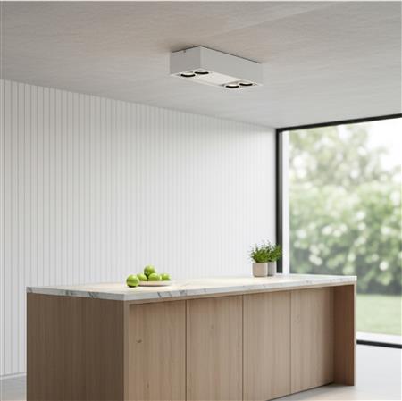 Compact plafón de techo 4 luces PAR16