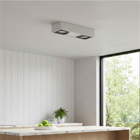 Compact plafón de techo 2 luces AR111
