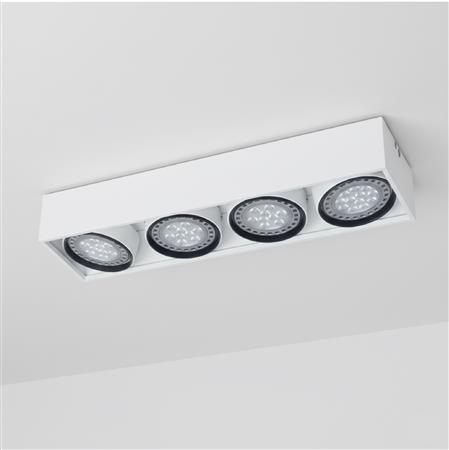 Box plafón de techo 4 luces
