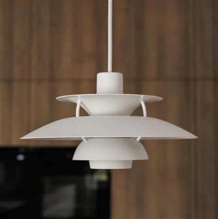 PH5 Mini Lámpara Colgante Louis Poulsen Blanco