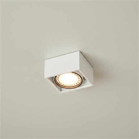 Box plafón de techo 1 luz