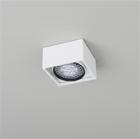 Box plafón de techo 1 luz